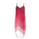thumbnail image 4 of Puntoco Vestidos Mujer Verano Mujer Suelto Bolsillo Cuello En V Impresión Degradado Sin Mangas Suelto Casual Sling Vestido Largo, 4 of 4