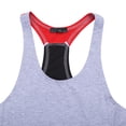 thumbnail image 4 of Hirigin Men Gym Sleeveless Tank Top Muscle Sport Workout Fitness Vest Tee, 4 of 5