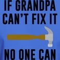 thumbnail image 3 of CafePress - If Grandpa Can't Fix It Dark T Shirt - Men's Classic Graphic Cotton T-Shirt, 3 of 4