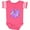 Football Pink and White, variant on Inktastic Cute Baby Purple Dragon Boys or Girls Baby Bodysuit