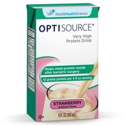(Price/case)Resource 00043900174815 Nestle Optisource Hp Drink High Protein Drink Strawberry