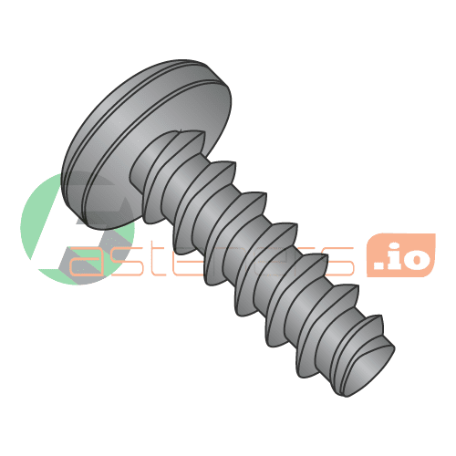 #3 x 1/2" Thread Forming Screws 48-2 Trilobe / Phillips / Pan Head / Steel / Black Oxide (Quantity: 10,000 pcs)