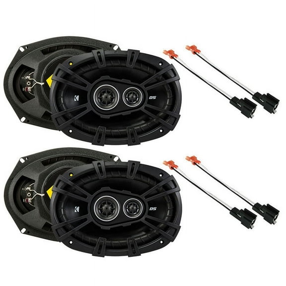 Fits Chrysler Sebring Sedan 2002-2005 Factory Speaker Upgrade Kicker (2) DSC693