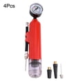 thumbnail image 4 of Yimiti Portable Quick Plastic Inflator With Watch, Mini Basketball Football Inflator,Red, 4 of 9