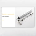 thumbnail image 2 of Cerrador de puerta simple, neumático silencioso, taponador hidráulico automático de cierre de puerta para el hogar, muebles de hardware, marrón LYD Carga dura, 2 of 8
