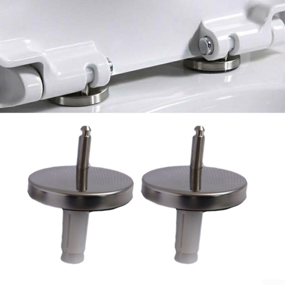 WC Hinge Fittings Fix Toilet Seat DIY Repair Kits 1 Pair Quick Release
