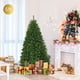thumbnail image 2 of Costway Árbol de Navidad artificial preiluminado de 150 cm con bisagras y 150 luces LED, 2 of 4