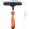 thumbnail image 4 of (4.3 Inch (W), 1 PCS)Carpet Restoration, Carpet Rake, Carpet Groomer Rake, Shag Rug Rake, Hair Cleaner Suitable for Rug and Carpet, 4 of 5
