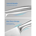 thumbnail image 6 of D.Perlla Knife Set , 15 Pieces Stainless Steel Hollow Handle Kitchen Cutlery Set with with Built in Knife Sharpener Block, 6 of 9