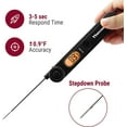 thumbnail image 2 of ThermoPro Digital Meat Thermometer for Cooking Instant Read Food Thermometer with Probe and Backlight for Oil Deep Fry Smoker BBQ Grill Kitchen Candy, 2 of 7