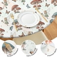 thumbnail image 4 of Mushroom Fairy Princess Pattern Round Fitted Tablecloth with Elastic Edge,Dining Table Cover Waterproof,Outdoor Round Tablecloth for Camping,Dining,Indoor and Outdoor, 4 of 7