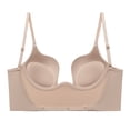 thumbnail image 5 of Gran espalda hermosa sin espalda con sujetador suave superior delgada inferior gruesa ropa interior de gran tamaño, 5 of 5