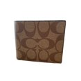 thumbnail image 1 of Cartera para Hombre Coach Signature PVC Brown, 1 of 3