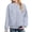 Light Ashy, variant on Girls Quilted Bomber Jacket Solid Stand Collar Zip-Up Baseball Coat Teen Minimal Trendy Streetwear School Fall Outerwear