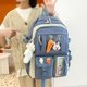 thumbnail image 1 of Juego de 4 mochilas escolares para niñas adolescentes, estudiantes, mochilas (azul) Ndcxsfigh Para Estrenar, 1 of 4