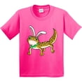 thumbnail image 3 of Inktastic Easter Leopard Gecko with Bunny Ears Youth T-Shirt, 3 of 5