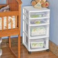 thumbnail image 3 of Sterilite 4 Drawer White Cart 1 unit, 3 of 4