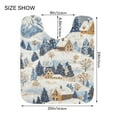 thumbnail image 5 of Yayeee Bath Rugs for Bathroom Floor Set of 2 Non Slip Fluffy Soft Absorbent Mat, Snowy Winter, 5 of 7