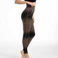thumbnail image 4 of Leggings de yoga, pantalones deportivos de cintura alta, diseño 4 en 1, tejido que absorbe la humedad, para gimnasio y running, 90 % poliéster, 10 % elastano, elásticos y cómodos, ropa, 4 of 9