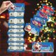 thumbnail image 1 of pstuiky Sobres rojos navideños (10 tarjetas), hucha para fiestas sorpresa navideñas con sobres rojos - Almacenamiento de regalos navideños, 1 of 6