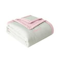 thumbnail image 1 of Summer Blanket Bed Blanket Skin Friendly Plain Print Washed Cotton Bed Blanket Cool Comforter Hot Sleeping Summer Comforter Ventilated Comforter Luxury Cotton Blankets for Twin Size Bed All-Season, 1 of 9