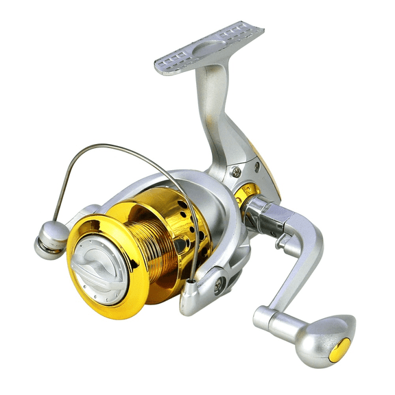 GRIMPEX Upgraded Rotating Fishing Reel 1000-7000 Models Plastic Head with Metal Handle Model 1000