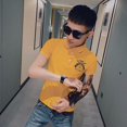 thumbnail image 4 of Camiseta polo de calle para hombre, camisetas con cuello, ropa, top Kpop S, trashy Y2k Rock, acuarela, 5xl, dibujos de hip hop M, 4 of 5