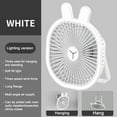 thumbnail image 2 of Pompotops Charging Desktop Small Fan Dormitory Fan Wall-Mounted Mini Small Ceiling Fan Electric Fan Lights Clearance, 2 of 7
