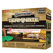 Spectracide Terminate Termite Detection and Killing Stakes, Refill, 5 Count