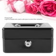 thumbnail image 3 of Metal Cash Case, Durable Stylish Small Metal Storage Box Portable Safety  for Car, 3 of 7