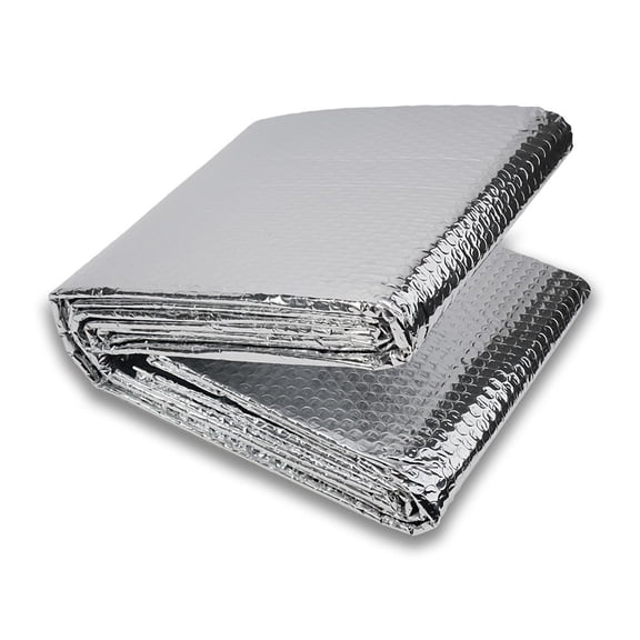Radiator Insulation Foil 5m x 60cm Double Sided Aluminum Foil Insulation Sheet