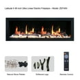 thumbnail image 3 of Litedeer Homes Electric Fireplace Insert ZEF78V Litedeer Latitude II Smart Wall Mounted Electric Fireplace With App 48 inch, 3 of 5