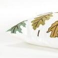 thumbnail image 5 of Rizzy Home Harvest Ivory/Multicolor Leaves Cotton 14"x26" Poly Filled Decorative Throw Pillow, 5 of 5