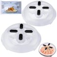 thumbnail image 1 of Food Microwave Lid With Magnet, 2 Pcs Hover Microwave Lid Magnetic Splash Guard Cover With Adsorbed Steam Vent Function Hy, 1 of 4