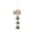 B, variant on Wooden Bird Wind Chime with Crystal Sun Catcher and Metal Bell, Hanging Window Decor for Home, Garden, Patio, Balcony, Sunlight Prism Ornament Gift for Women, Nature Inspired Decorative