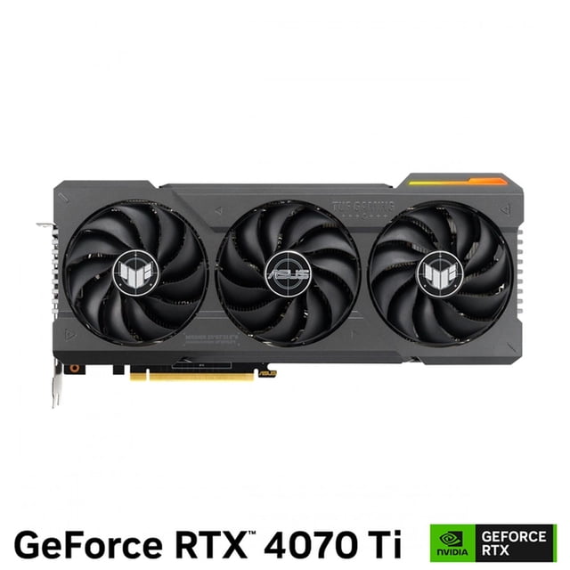 Tarjeta Video Asus TUF Gaming Nvidia RTX 4070Ti 12G GDDR6X Color Negro TUF-RTX4070TI-O12G-GAMING