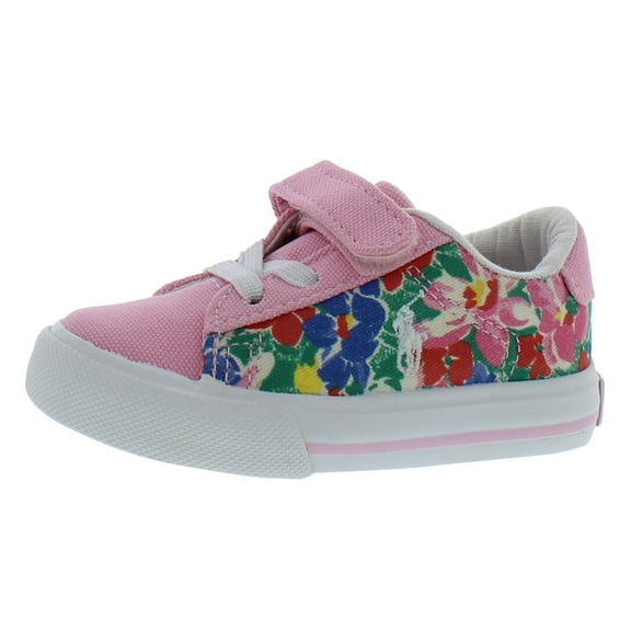 Polo Ralph Lauren Easten Ii Ps Ac Baby Girls Shoes Size 2, Color: Floral/Pink