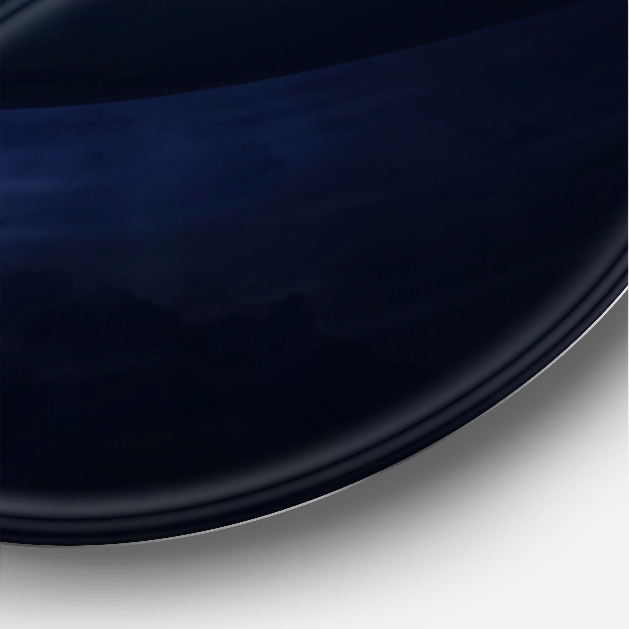 Designart 'Full Moon Night in Cloudy Sky' Modern Circle Metal Wall Art 36x36 - Disc of 36