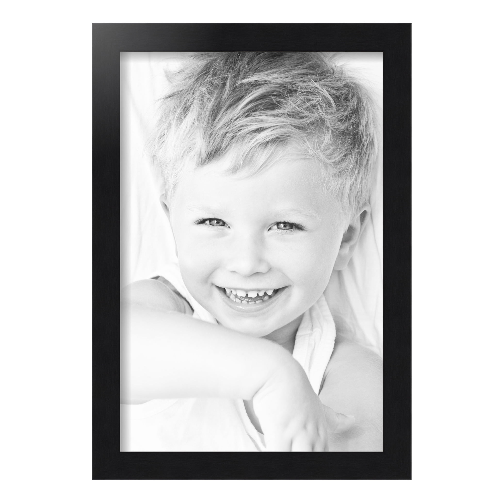 ArtToFrames 12" x 18" Black Steel Picture Frame, 12x18 inch Black MDF Poster Frame (WOM-4639), 3 Pack