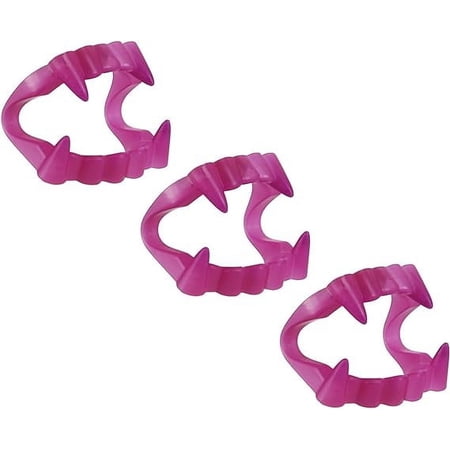 SandT Collections Plastic Teeth Fangs-Perfect for Costume, Funny Dress-up for Adult Unisex