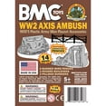 thumbnail image 6 of BMC Classic Marx Axis Ambush - 14pc Brown Plastic Army Men Playset Accessories, 6 of 6