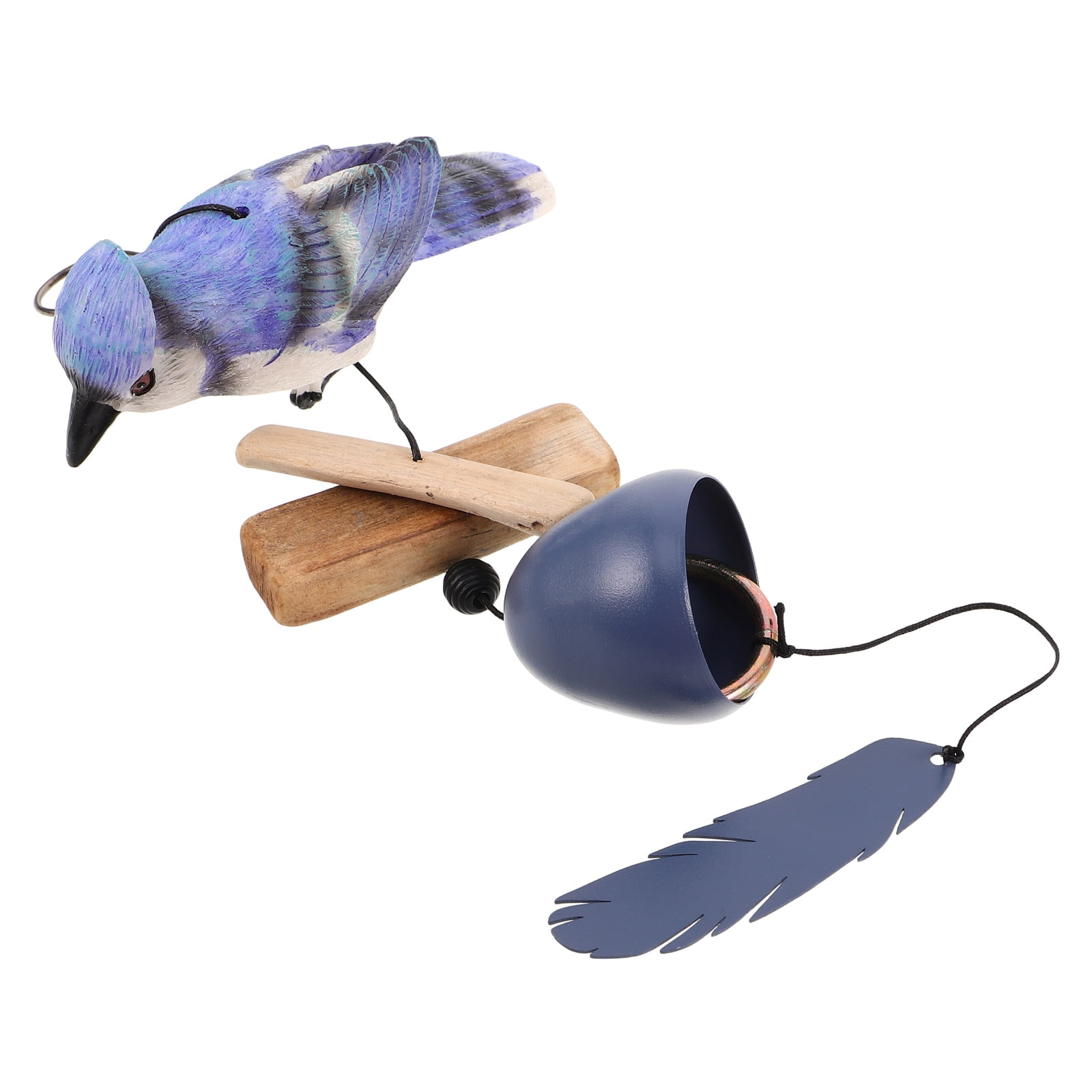 Bird Wind Chime: Outdoor Wind Chime - Artistic Bell-Shaped Hanging Decoration For Garden Porch And Yard - Bell Decoration For All Seasons