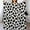 Cow Print-10, variant on Cow Print Blanket Cozy Soft Lightweight Gifts Blanket for Kids Adults, Animal Skin Plush Flannel Throw Blanket for Sofa Couch Bed Decor Black Brown White W40 xL50