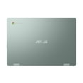thumbnail image 5 of ASUS Chromebook Flip, 14" FHD Touch, MediaTek Kompanio 520, 4GB RAM, 64GB eMMC, Gray Green, CM1402FM2A-WS44FT, 5 of 13