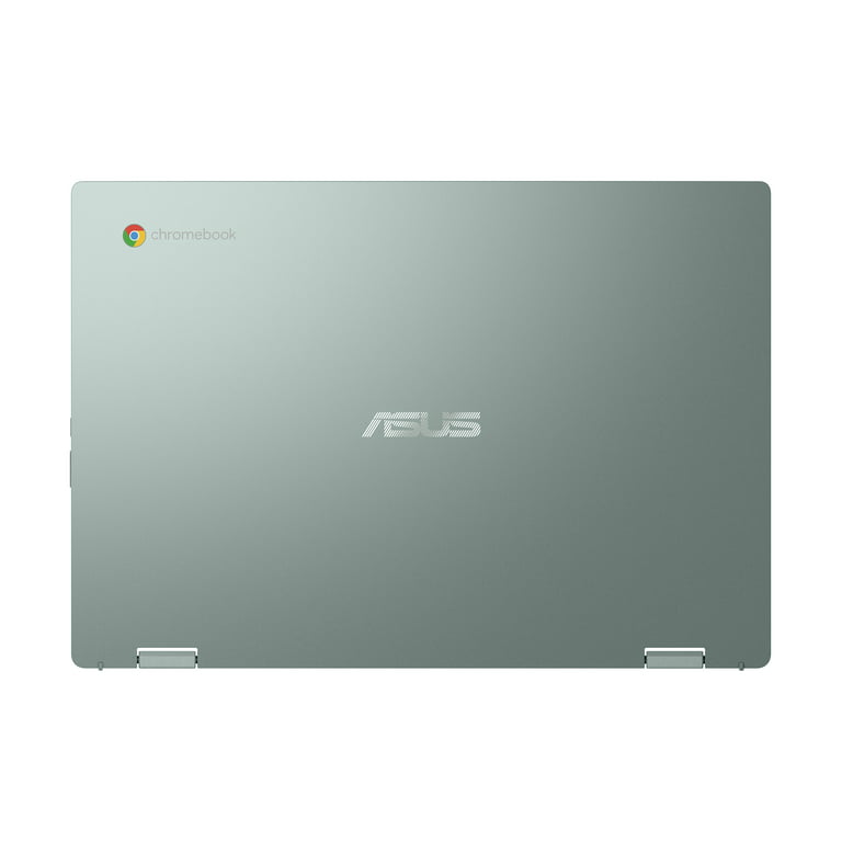 ASUS Chromebook Flip, 4GB 520, Green, Kompanio FHD CM1402FM2A-WS44FT MediaTek Touch, Gray RAM, eMMC, 14\