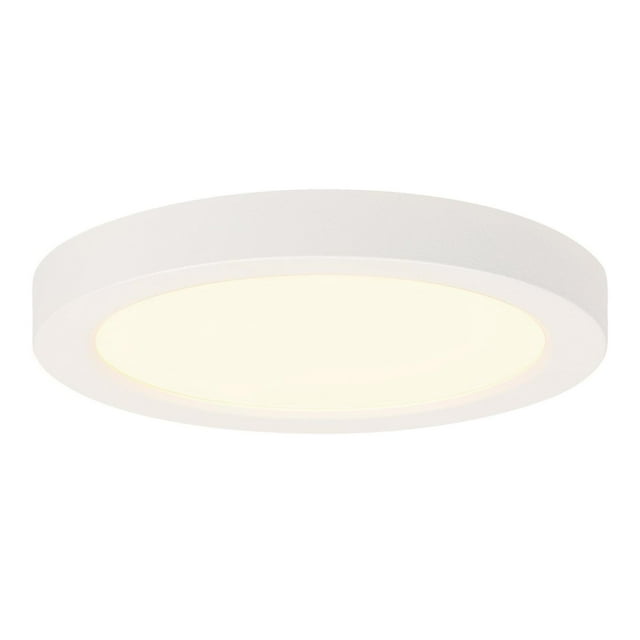 Westinghouse 5-inch 11 Watt LED indoor flush mount ceiling fixture with selectable color temperature in white finish