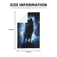 thumbnail image 2 of Sikiie Night Scene of Wolves Waffle Weave Kitchen Dish Cloth,Super Absorbent Kitchen Dish Towels 16*26 Inches for Dish Rags Washing Dishes, Drying Dishes, 2 of 7