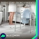 thumbnail image 2 of MEDICAL STORE de Lujo Silla Modelo 52103-3 en 1: Comodo, Asiento Aumento Inodoro y Silla Ducha | Baño Portátil Adultos con Regatones Antiderrapantes y Cubeta | Silla Bacinica Adultos, 2 of 9