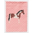 thumbnail image 1 of Carolines Treasures BB7907GF Pinto Cheval Rose Check Drapeau de Jardin, 1 of 3