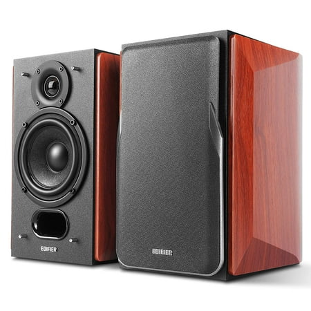 Edifier P17 Passive Bookshelf Speakers - 2-Way Speakers with Built-in Wall-Mount Bracket - Perfect for 5.1, 7.1 or 11.1 Side/Rear Surround Setup -